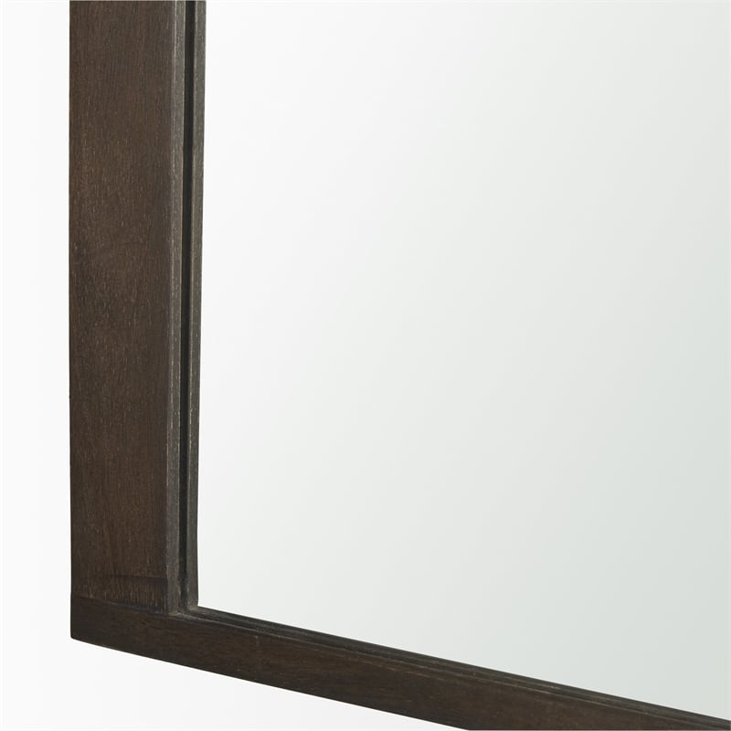 Mercana Celeste Dark Brown Medium Arched Mirror