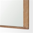 Mercana Celeste Light Brown Wood Medium Arched Mirror