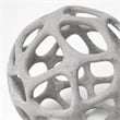 Mercana Spiro 6L X 6W Off White/Gray Hollow Decorative Orb