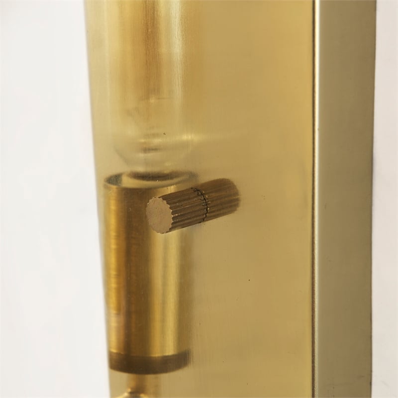 Mercana Stein 5L X 6W Gold W/ White Marble Shade Wall Sconce