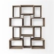 Mercana Simul Light Brown Wood Modular Shelving Unit (Set Of 2)
