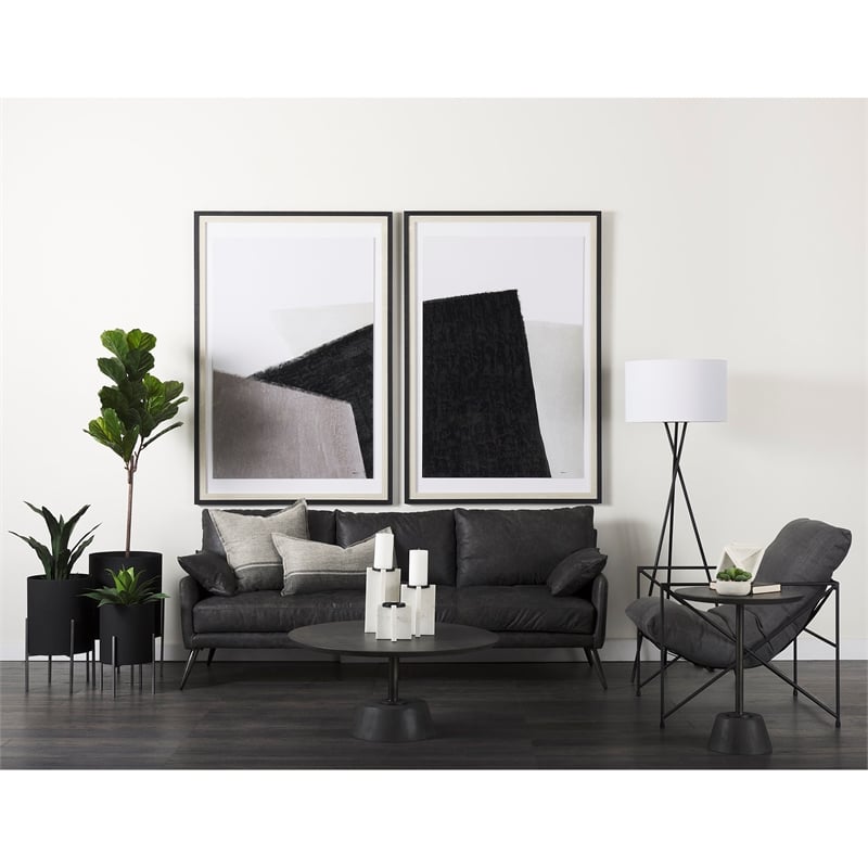 Mercana Sophia 5.5 L X 5.5 W X 8.5 H White Marble Decor Stand