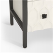 Mercana Savannah White Fir Veneer W/ Gray Metal 6-Drawer Sideboard