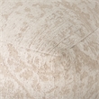 Mercana Khloe Large Cream Pouf