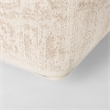 Mercana Khloe Large Cream Pouf