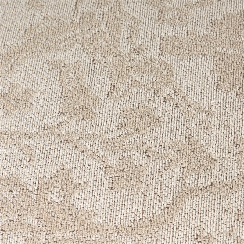 Mercana Khloe Large Cream Pouf