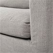 Mercana Denly Iii Flint Gray Slipcover Upholstered Arm Chair