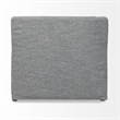 Mercana Denly Iii Castlerock Gray Slipcover Upholstered Arm Chair