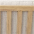 Mercana Raeleigh Cream Fabric W/Light Brown Wood Accent Chair