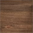 Glenn II Dark Brown Wood Black Iron Frame Rectangle 3 Drawers Coffee Table