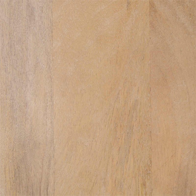 Grier Set of 2 Light Brown Solid Wood w/ Cane Nesting Accent Tables