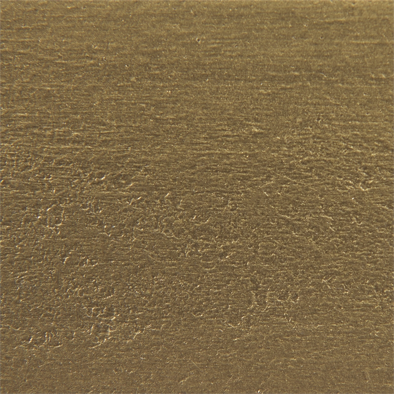 Trey 56.0L x 32.0W x 17.0H Gold Metal W/Glass Coffee table