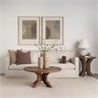 Mercana Heidi Wood Coffee Table in Reclaimed Brown