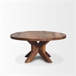 Mercana Heidi Wood Coffee Table in Reclaimed Brown
