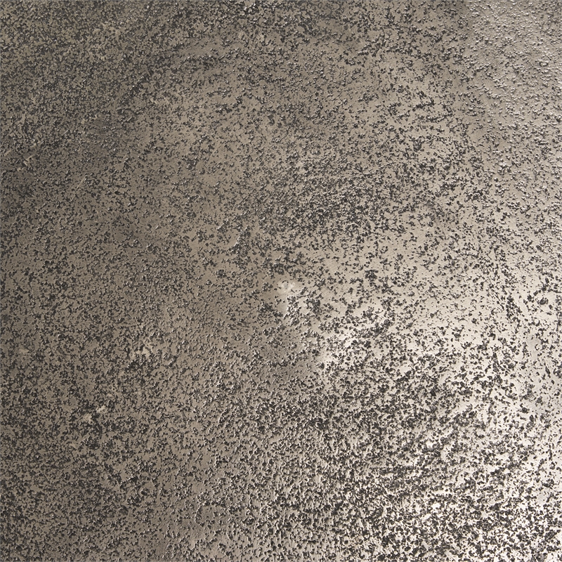 Maggie Textured Silver Nickel Cast Aluminum Metal Accent Table