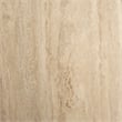 Wade Travertine Marble w/ Matte Black Metal Coffee Tables