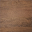 Mercana Arno Wood Sculptural Round Coffee Table in Warm Mid-Brown