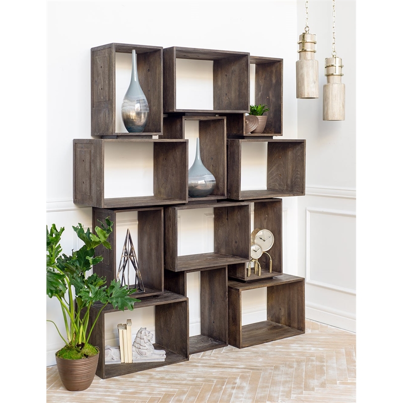 Simul Gun Metal Grey Add-on Shelf Bracket
