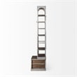 Brodie V Ladder Four Shelf Shelving Unit