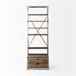 Brodie V Ladder Four Shelf Shelving Unit