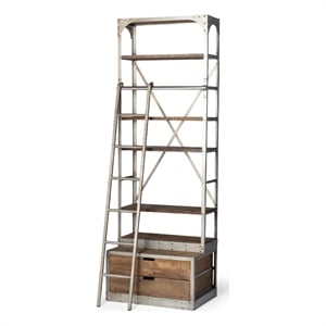 Brodie V Ladder Four Shelf Shelving Unit