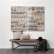Papillion III Natural Solid Wood and Iron Dining Bench