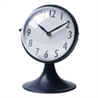 Weymouth Blue Metal Glass Dome Table Clock