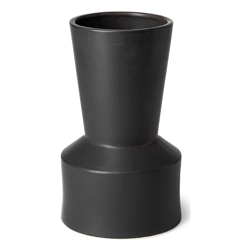 Laforge Black Ceramic Vase