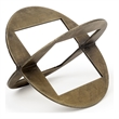 Cusco I (Small) Gold Geometric Decorative Object