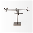 Maverick I Gray Metal Bomber Plane