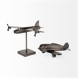 Maverick I Gray Metal Bomber Plane