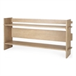 Aida Light Brown Wood Console Table