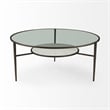 Felicity Marble Top W/Iron Frame Coffee Table