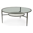 Felicity Marble Top W/Iron Frame Coffee Table