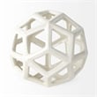 Geom White Ceramic Geometric Object