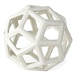 Geom White Ceramic Geometric Object