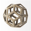Geom Tan Ceramic Geometric Object