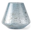 Robyn Short Blue Glass Vase