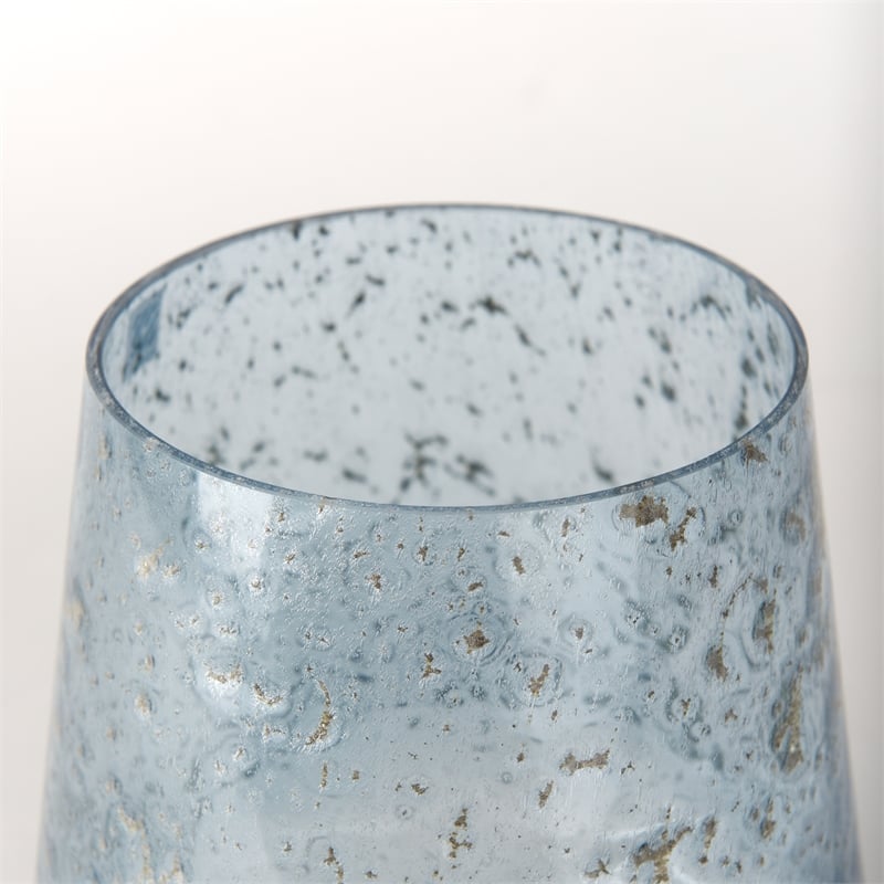 Robyn Tall Blue Glass Vase