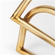 Locke Large Gold Metal Decorative Object