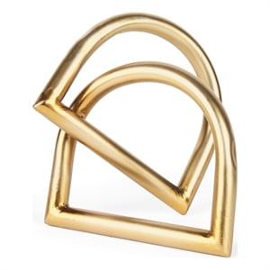Locke Large Gold Metal Decorative Object