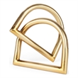 Locke Large Gold Metal Decorative Object