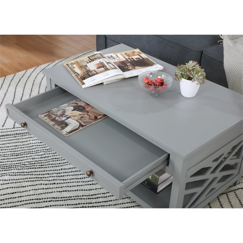 Alaterre Furniture Coventry 36 Inch, 36 Inch Wide Side Table