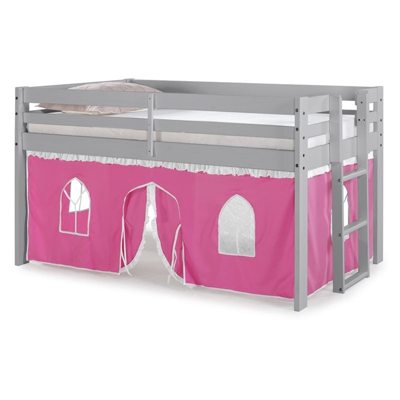 white junior loft bed