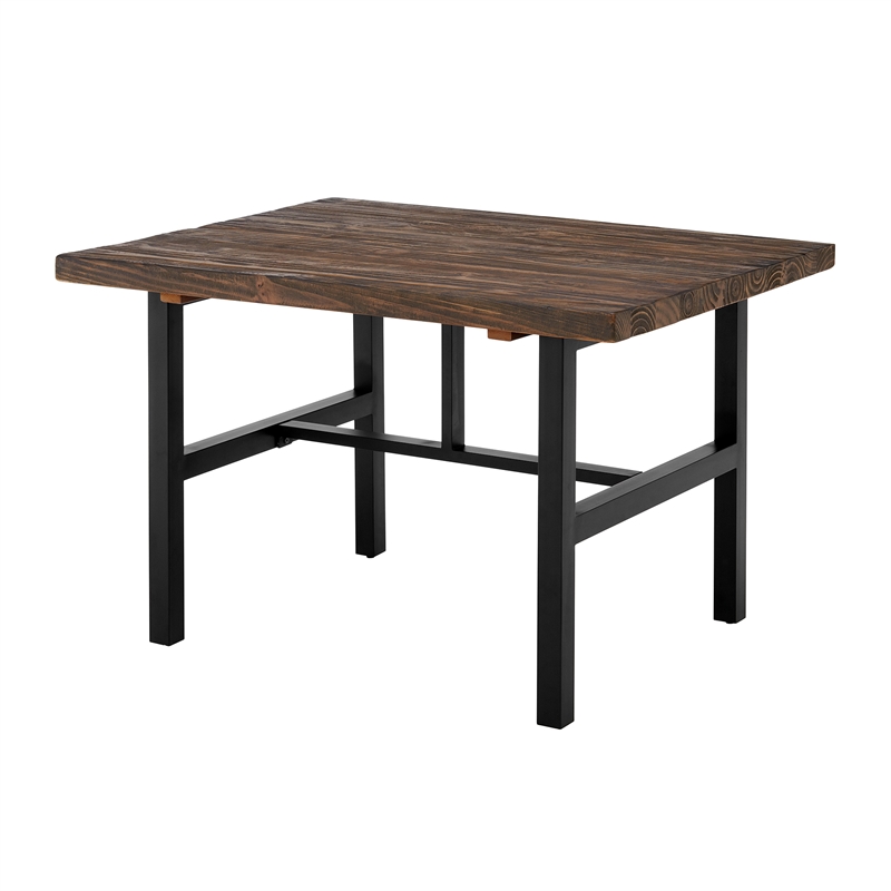 alaterre furniture pomona metal and solid wood desk