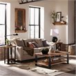 Alaterre Furniture Alpine Natural Live Edge Wood 24