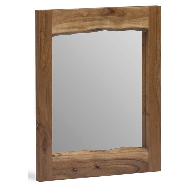 Alaterre Furniture Alpine Natural Live Edge Wood 24