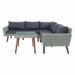 Albany All-Weather Wicker / Rattan Outdoor Gray Sofa with 26