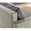 Albany All-Weather Wicker / Rattan Outdoor Gray Sofa with 26
