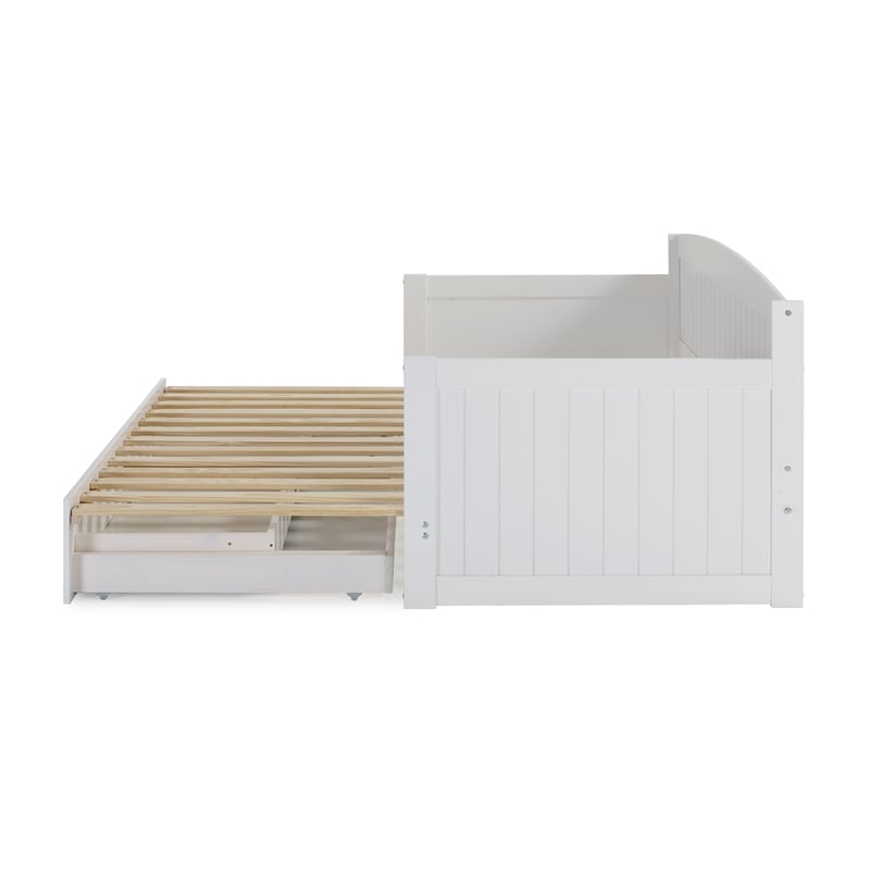 Alaterre Furniture Harmony Solid Wood Daybed with King Conversion in